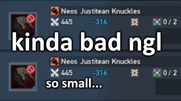 [PSO2NGS] Neos Justitean overview, community things