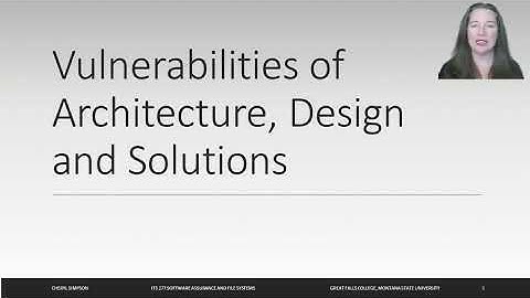 Unit 1.2 - Vulnerability (CISSP Chapter 9)