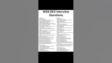 Interview Questions Of WEB DEV #youtubeshorts #shortvideo #youtubevideos #youtuber #ytshorts #shorts