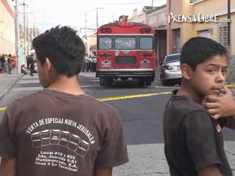 Jornada de ataques a buses deja dos muertos