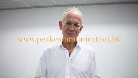 Peak Communication  -  Why Do We Do This ?