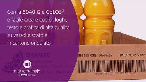 5940 G | Italian | Markem-Imaje