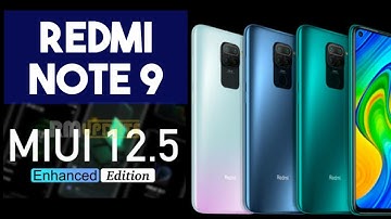 Miui 12.5 Enhanced Edition Released For Xiaomi Redmi Note 9 Users | Ram Extension Feature Available