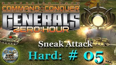 &C Generals Zero Hour: Campaign GLA Mission 05: Sneak Attack [HARD]