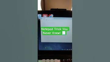 Notepad Trick You Never Knew! | Windows Productivity Secret 🚀