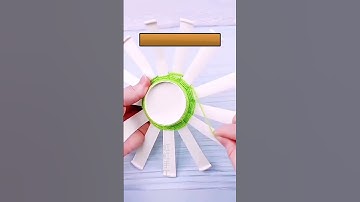 Instructions for weaving baskets using super cute paper cups #diycraft #craftideas