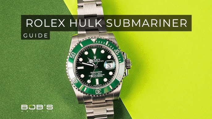 Discovering Rolex's Submariner Hulk: The Green Rolex Dive Watch