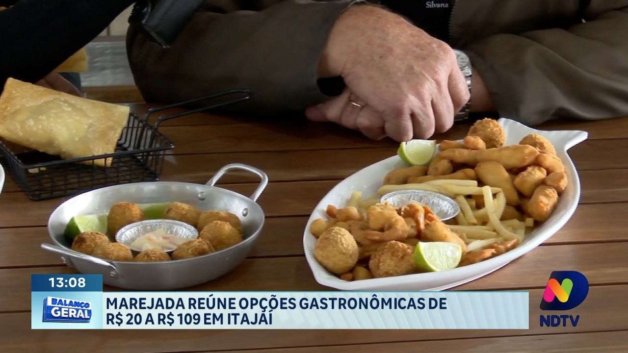 Marejada 2026 tem pratos e lanches para diferentes orçamentos