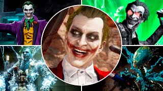 Mortal Kombat: Coringa - Todos os Fatalities | Super Moves | Friendship e Finais (2008 - 2020)