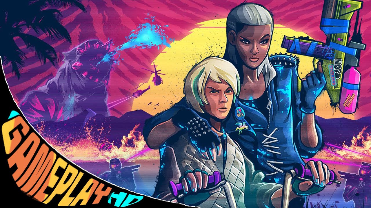 Trials of the Blood Dragon Gameplay (PC HD) [1080p60FPS]