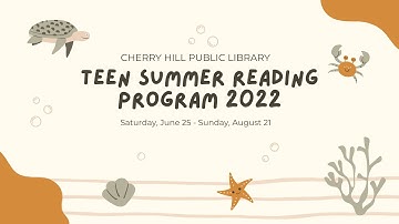 2022 Teen Summer Reading Program: Oceans of Possibilities | Cherry Hill Public Library