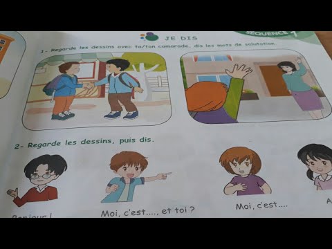 درس رقم 2 اللغة الفرنسية للسنة الثالثة ابتدائي ص 13 Cours 3ème Ap P 13 