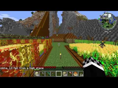 Minecraft 和風modでマルチ Youtube