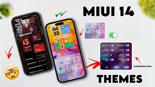 Top 3 Beautiful & Amazing Customization Themes For Any Xiaomi Devices ? | MIUI 14 Themes ✅