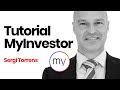 🤖 Tutorial MYINVESTOR (Robo Advisor) 👉 Cómo crear una cuenta, inversión y análisis