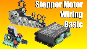 How to wire a STEPPER motor and CONTROLLER