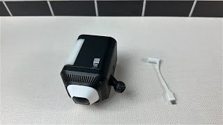 Ring Barrel Plug to USB-C Adapter for Barrel Plug Solar Panels and USB-C Cameras