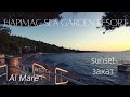 Закат у моря в Hapimag Sea Garden Resort (Турция, Бодрум). Бар Al Mare. 4K
