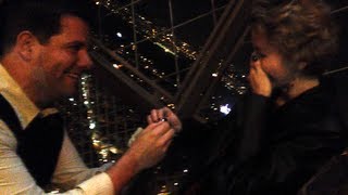 Chad Proposes to Natalia on the Eiffel Tower by Chad-Michael Simon 3,258 views 10 years ago 1 minute, 38 seconds