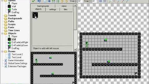 Game Maker 8.1 Tutorial 3 Moving Between Levels