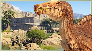 Spinosaurus Habitat! | Prehistoric Kingdom | Speed Build