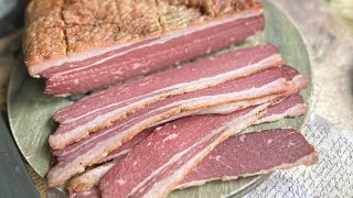 ‎البيف بيكن بكل سهوله easy homemade beef bacon