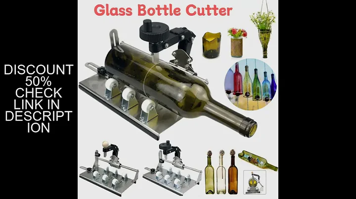 Glass Bottle Cutter Tool DIY Square Round Wine Beer Glass Sculpture Cutter Machine Professional Beer