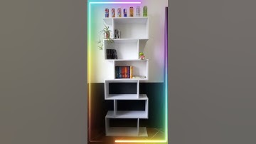 Libreria 6 ripiani bianco VASAGLE bookshelf #shorts