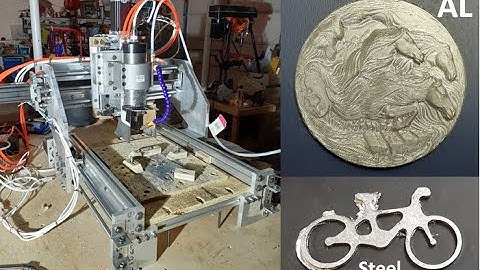 DIY CNC mill - All Aluminum frame - My first steel milling experience - A bumpy road