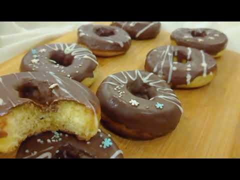 დონატების ყველაზე მარტივი რეცეპტი Donuts easy recipe (English subtitles) #donuts #დონატი