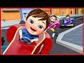 👶Five Little Babies Play with Toy Cars! 👶| Kids Songs | Learn with Banana - 2 HOUR Nursery Rhymes