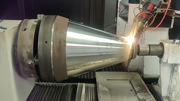 Laser Cladding Machine Test Samples - Roller Repair