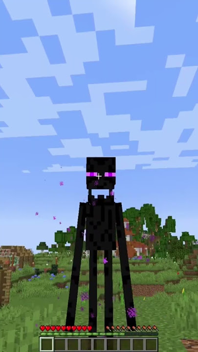 How to Stop an Enderman Attack #shorts #minecrafthacks