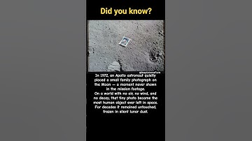 “A Forgotten Memory on the Moon”  #space #universe #spacefacts #facts #moon #moonlanding #shorts #yt