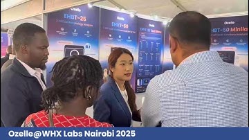 Ozelle at WHX Labs Nairobi 2025