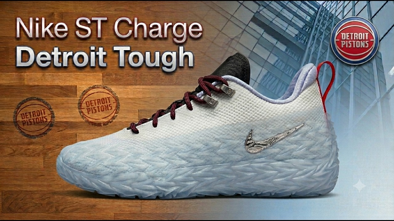 Nike ST Charge Cade Cunningham Detroit Tough Review! - YouTube