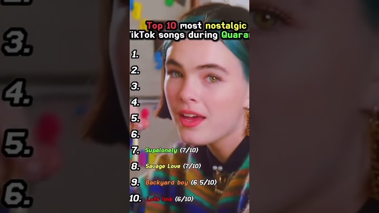 Nostalgic quarantine songs 