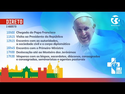 Papa Francisco chega a Lisboa a 2 de agosto - SIC Notícias
