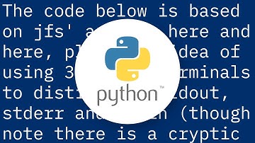 Capture output as a tty in python