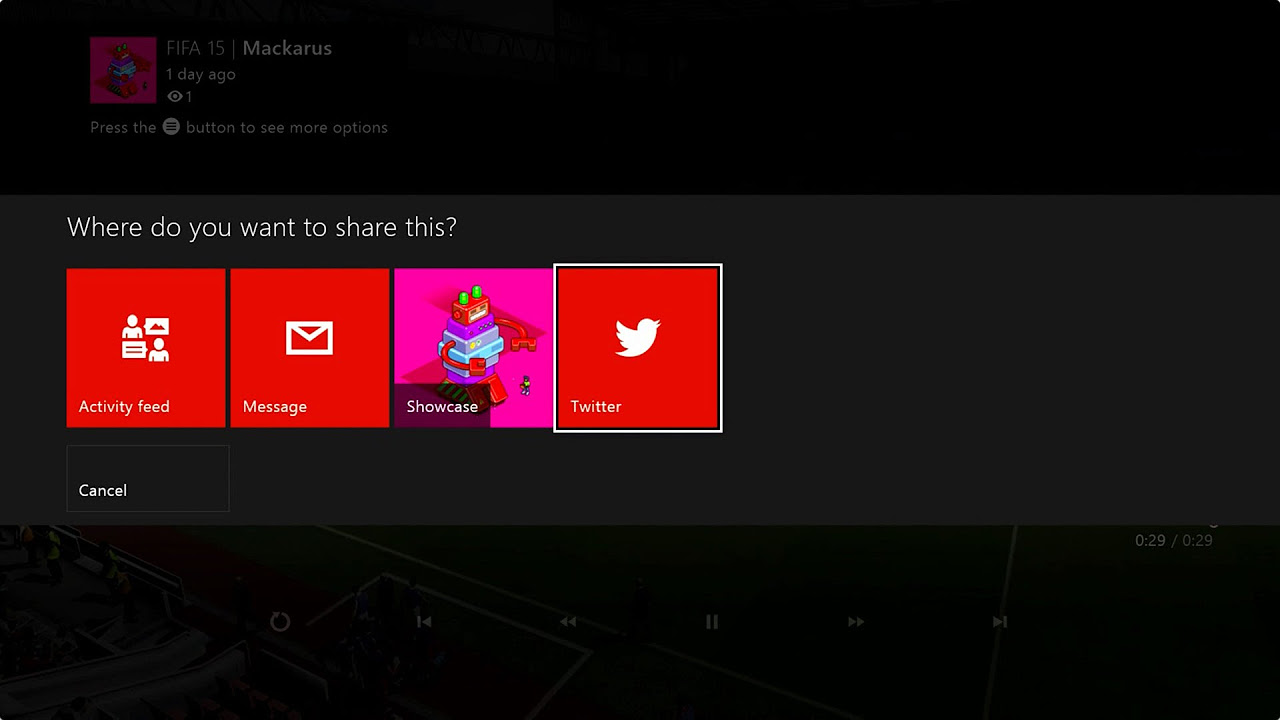 How to share your Xbox One game clips on Twitter