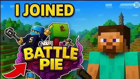 How I join @YesSmartyPie  battlepie server in Minecraft | Battlepie Day-1