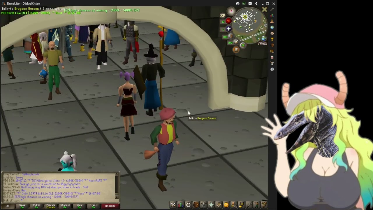 GOAL 150 MIL egirl 3 OSRS FAIL