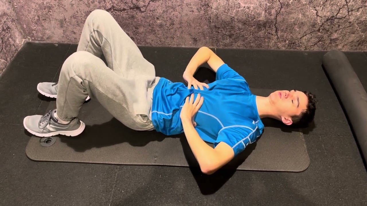 Breathing Exercise - Stack in lying Position