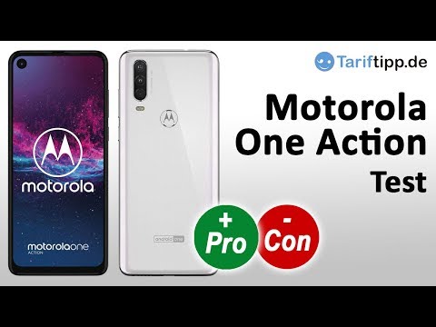Video: Alle Vor- Und Nachteile Von Motorola One Action
