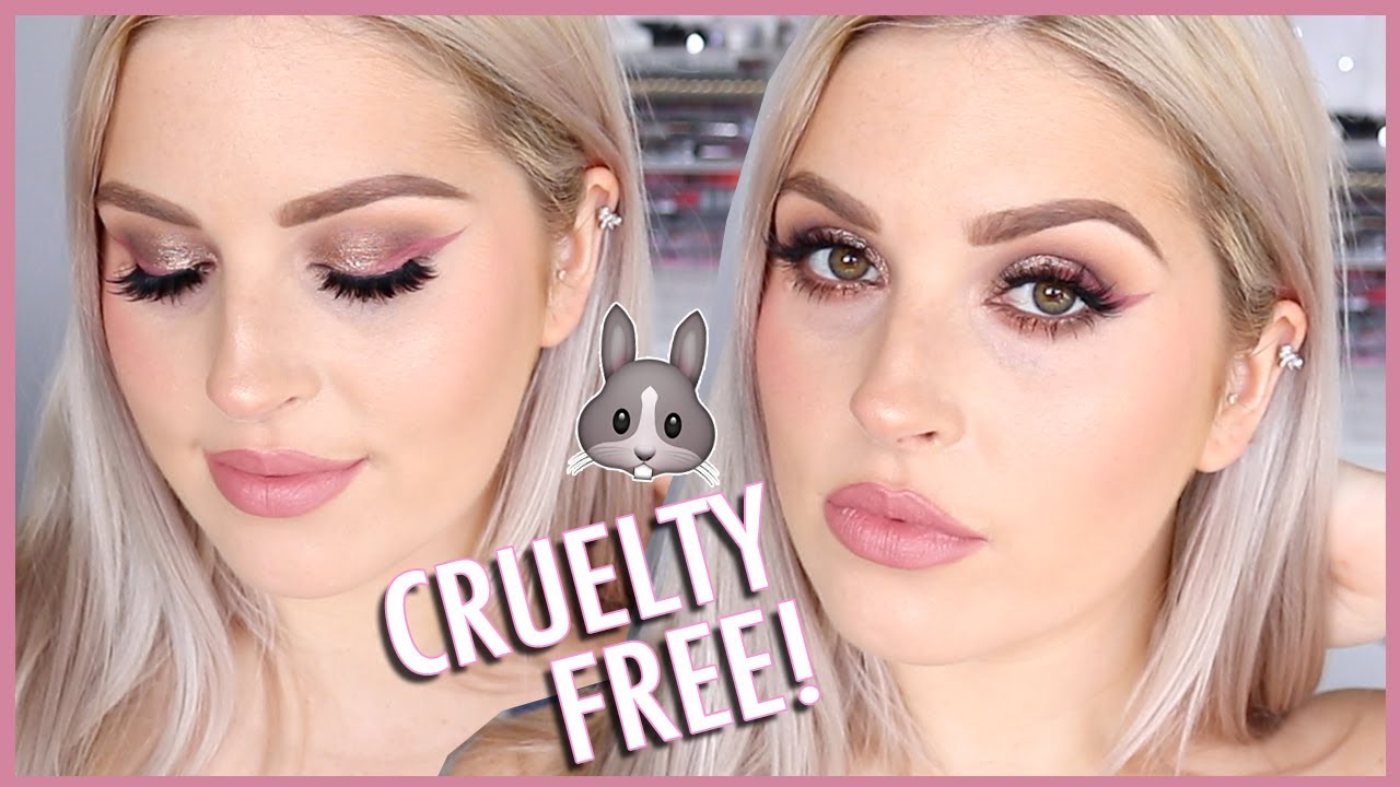 CRUELTY FREE MAKEUP TUTORIAL Full Face Glam YouTube