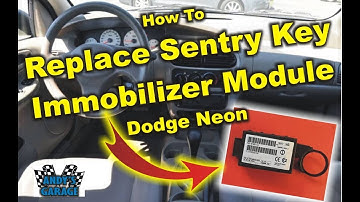 How To Replace Sentry Key Immobilizer Module (SKIM) - Dodge Neon (Andy