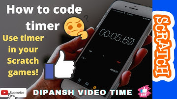 How to code a timer and use it in a Scratch games