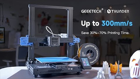 Geeetech Thunder 3D Printer Official Introduction #highspeed #kickstarterproducts