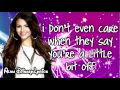 Victoria Justice-You're the Reason (with Lyrics)