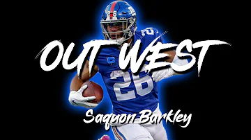 Saquon Barkley ft. Young Thug & Travis Scott || "OUT WEST" ᴴᴰ || 2019 NY Giants Highlights